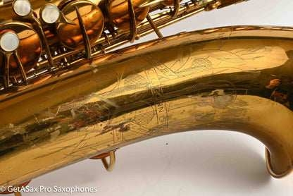 Conn 10M Tenor 1937 Relacquer Recent Overhaul Plays Great! 279276