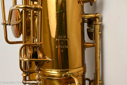 Conn 10M Tenor 1937 Relacquer Recent Overhaul Plays Great! 279276