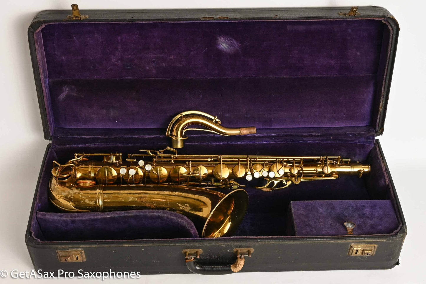 Conn 10M Tenor 1937 Relacquer Recent Overhaul Plays Great! 279276