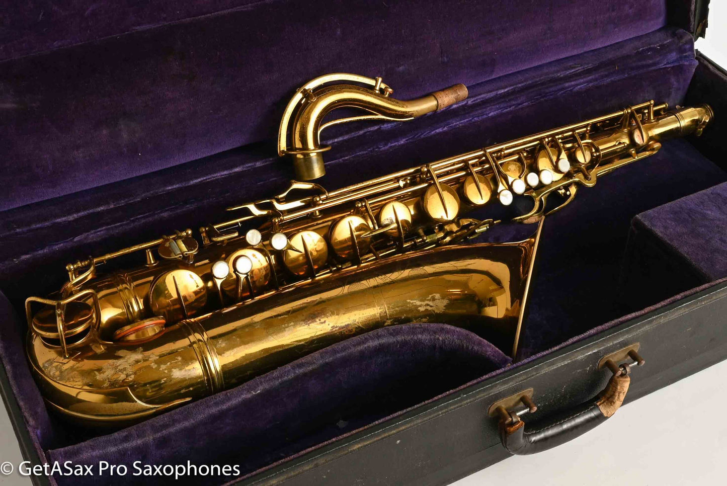 Conn 10M Tenor 1937 Relacquer Recent Overhaul Plays Great! 279276