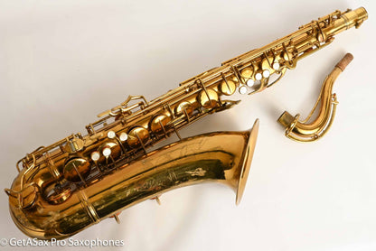 Conn 10M Tenor 1937 Relacquer Recent Overhaul Plays Great! 279276