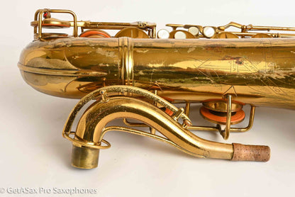 Conn 10M Tenor 1937 Relacquer Recent Overhaul Plays Great! 279276