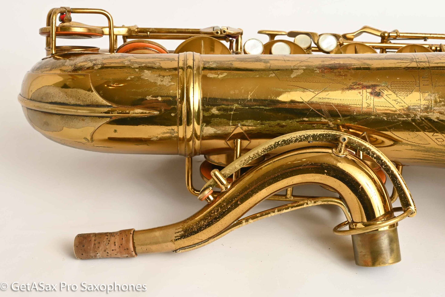 Conn 10M Tenor 1937 Relacquer Recent Overhaul Plays Great! 279276