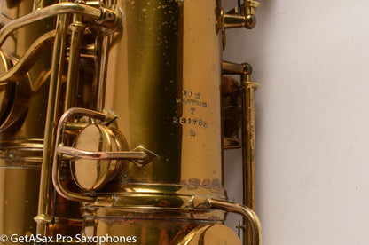 Conn 10M Tenor Saxophone Pre-War 1937 Excellent Condition Overhauled