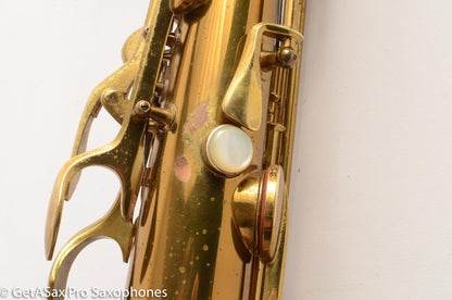 Conn 10M Tenor Saxophone Pre-War 1937 Excellent Condition Overhauled