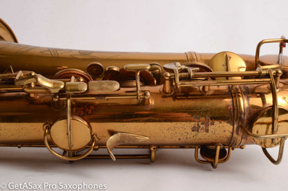 Conn 10M Tenor Pre-war Original Lacquer Very Good Condition 289289