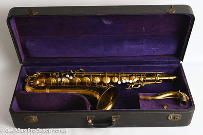Conn 10M Tenor Pre-War 1940 Original Lacquer Excellent Original Condition 298893