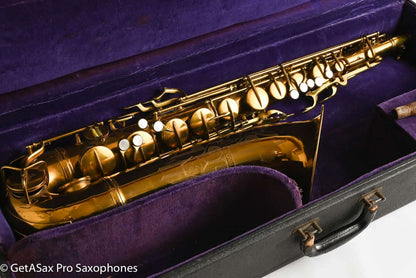 Conn 10M Tenor Pre-War 1940 Original Lacquer Excellent Original Condition 298893