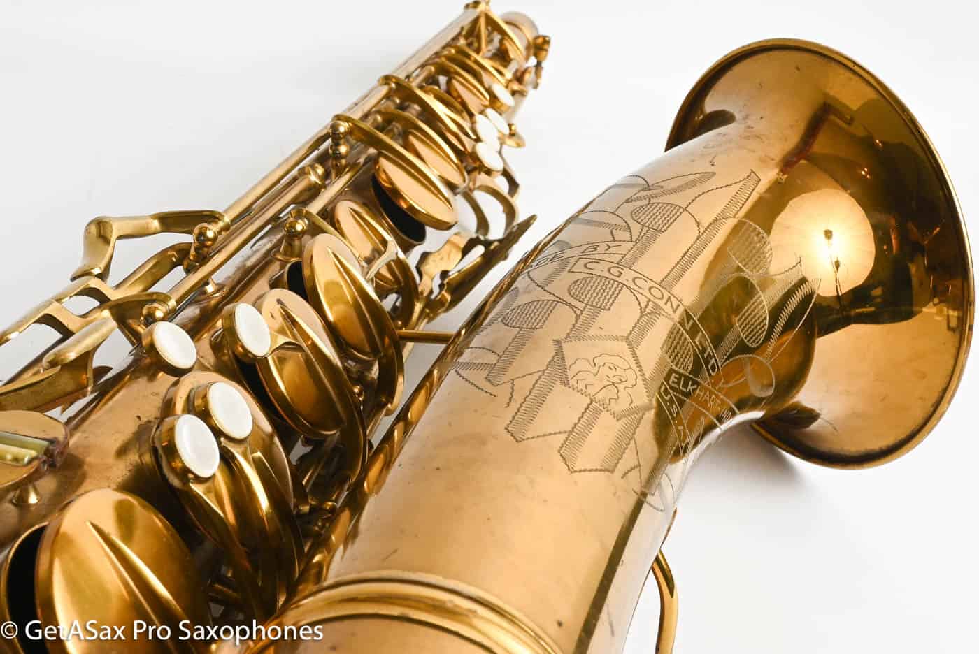 Conn 10M Tenor Pre-War 1940 Original Lacquer Excellent Original Condition 298893