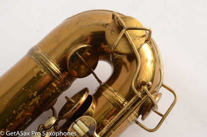 Conn 10M Tenor Saxophone Pre-War Original Lacquer Exceptional Player Matt Stohrer Overhaul