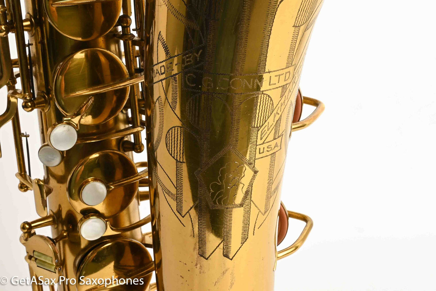 Conn 10M Tenor Original Lacquer Overhauled Great! 319626