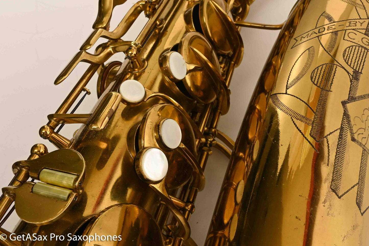 Conn 10M Tenor Original Lacquer Overhauled Great! 319626