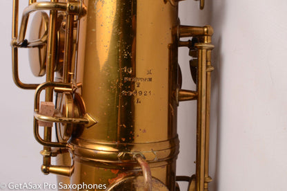 Conn 10M Tenor Pre-War Recent Overhaul Exceptional Player 294921