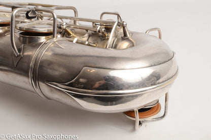 Conn 10M Tenor Original Silver Plate Carlo Cennamo Overhaul Exceptional 311896