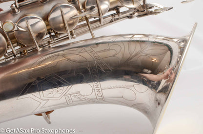 Conn 10M Tenor Original Silver Plate Carlo Cennamo Overhaul Exceptional 311896