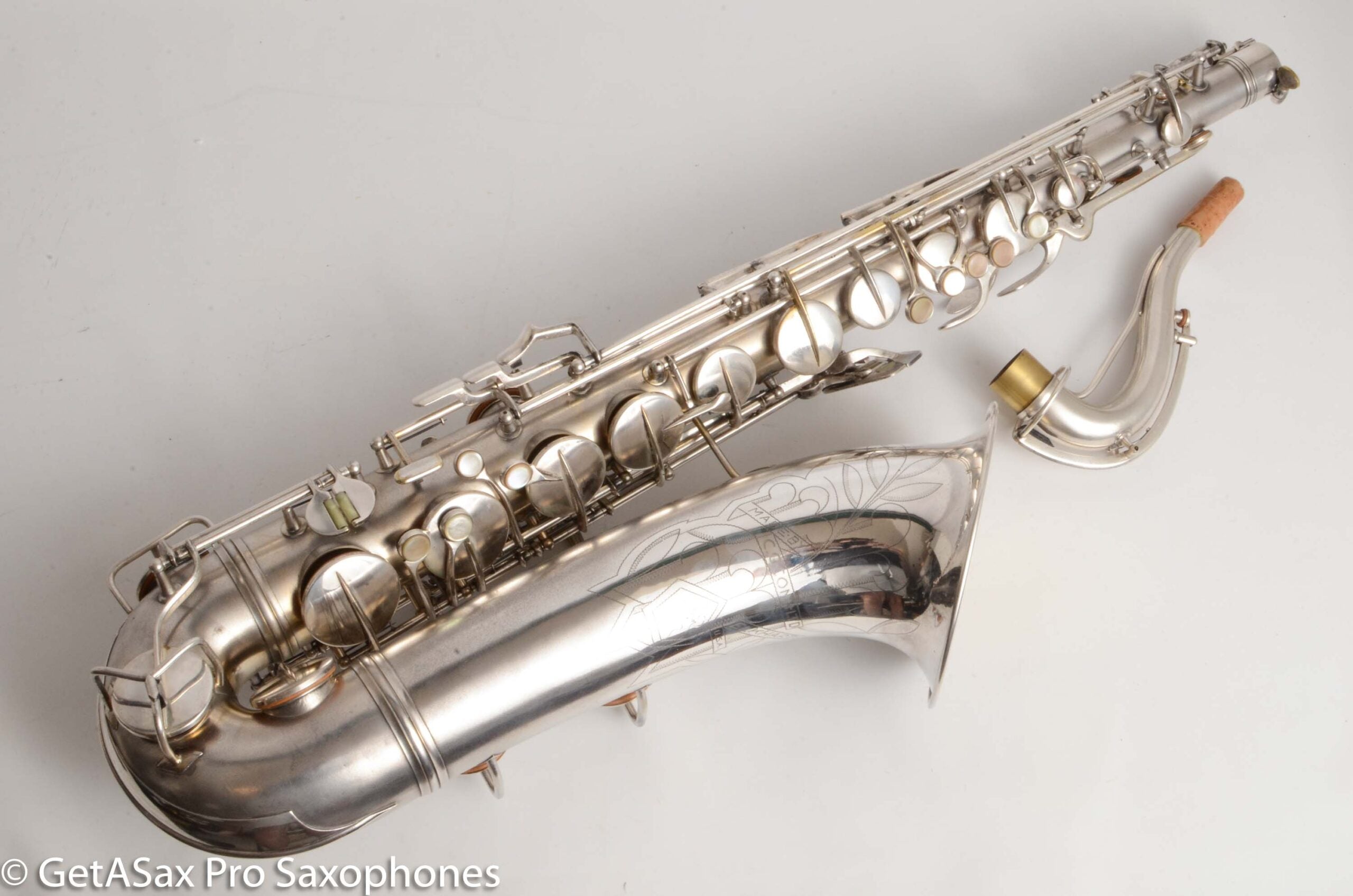 Conn 10M Tenor Original Silver Plate Carlo Cennamo Overhaul