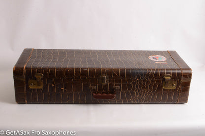 Conn 10M Tenor First Year Relacquer Good Condition Old Pads 266985