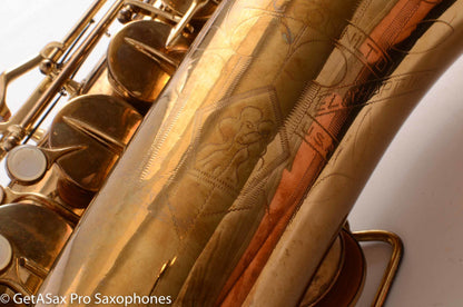 Conn 10M Tenor First Year Relacquer Good Condition Old Pads 266985