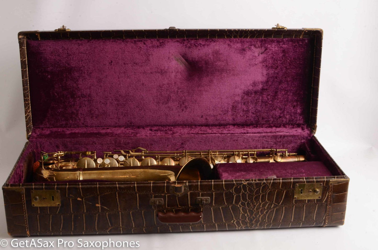 Conn 10M Tenor First Year Relacquer Good Condition Old Pads 266985