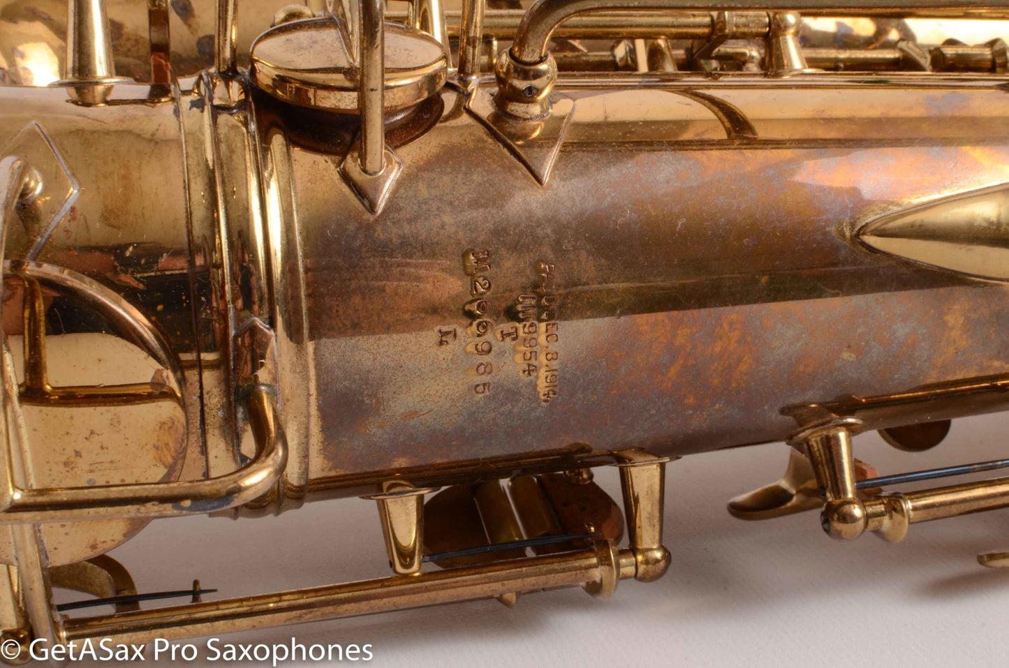 Conn 10M Tenor First Year Relacquer Good Condition Old Pads 266985