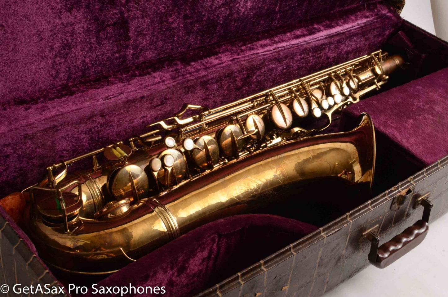 Conn 10M Tenor First Year Relacquer Good Condition Old Pads 266985