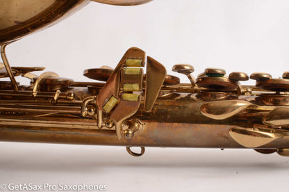 Conn 10M Tenor First Year Relacquer Good Condition Old Pads 266985