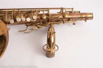 Conn 10M Tenor First Year Relacquer Good Condition Old Pads 266985