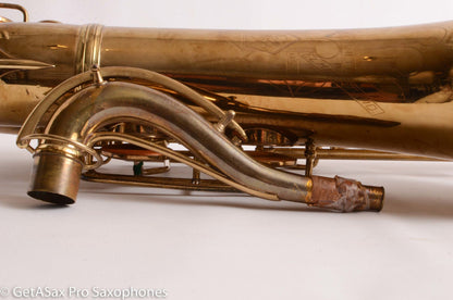 Conn 10M Tenor First Year Relacquer Good Condition Old Pads 266985