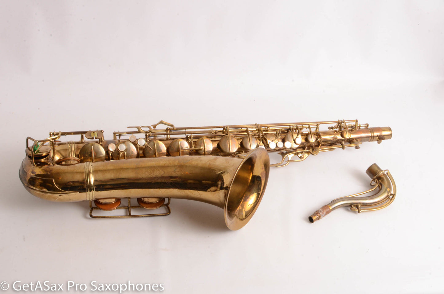 Conn 10M Tenor First Year Relacquer Good Condition Old Pads 266985