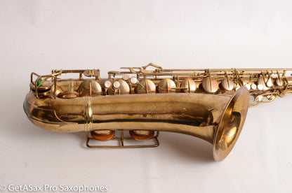 Conn 10M Tenor First Year Relacquer Good Condition Old Pads 266985