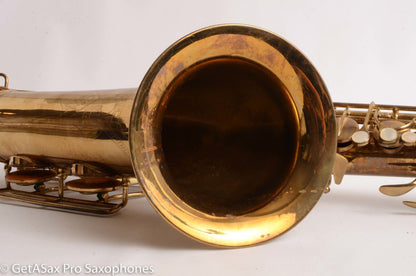 Conn 10M Tenor First Year Relacquer Good Condition Old Pads 266985