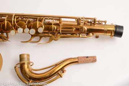 Conn 10M Tenor Pre-war Nice Relacquer Good Condition 298181