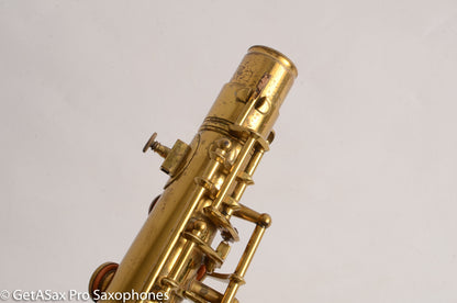 Conn 10M Tenor Saxophone 1948 Original Lacquer Old Pads