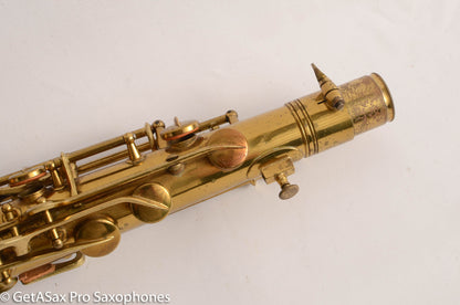 Conn 10M Tenor Saxophone 1948 Original Lacquer Old Pads