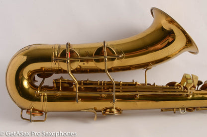 Conn 10M Tenor Saxophone 1948 Original Lacquer Old Pads