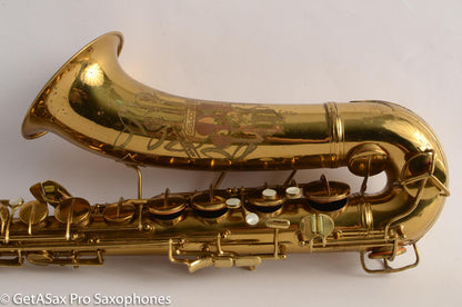 Conn 10M Tenor Saxophone 1948 Original Lacquer Old Pads