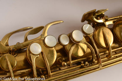 Conn 10M Tenor Saxophone 1948 Original Lacquer Old Pads