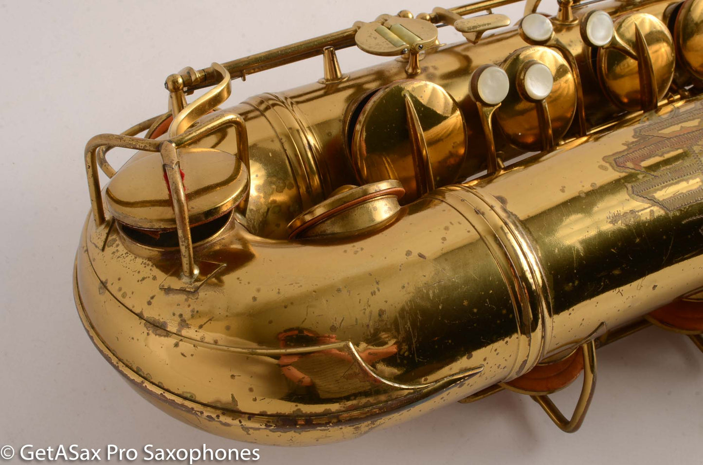 Conn 10M Tenor Saxophone 1948 Original Lacquer Old Pads