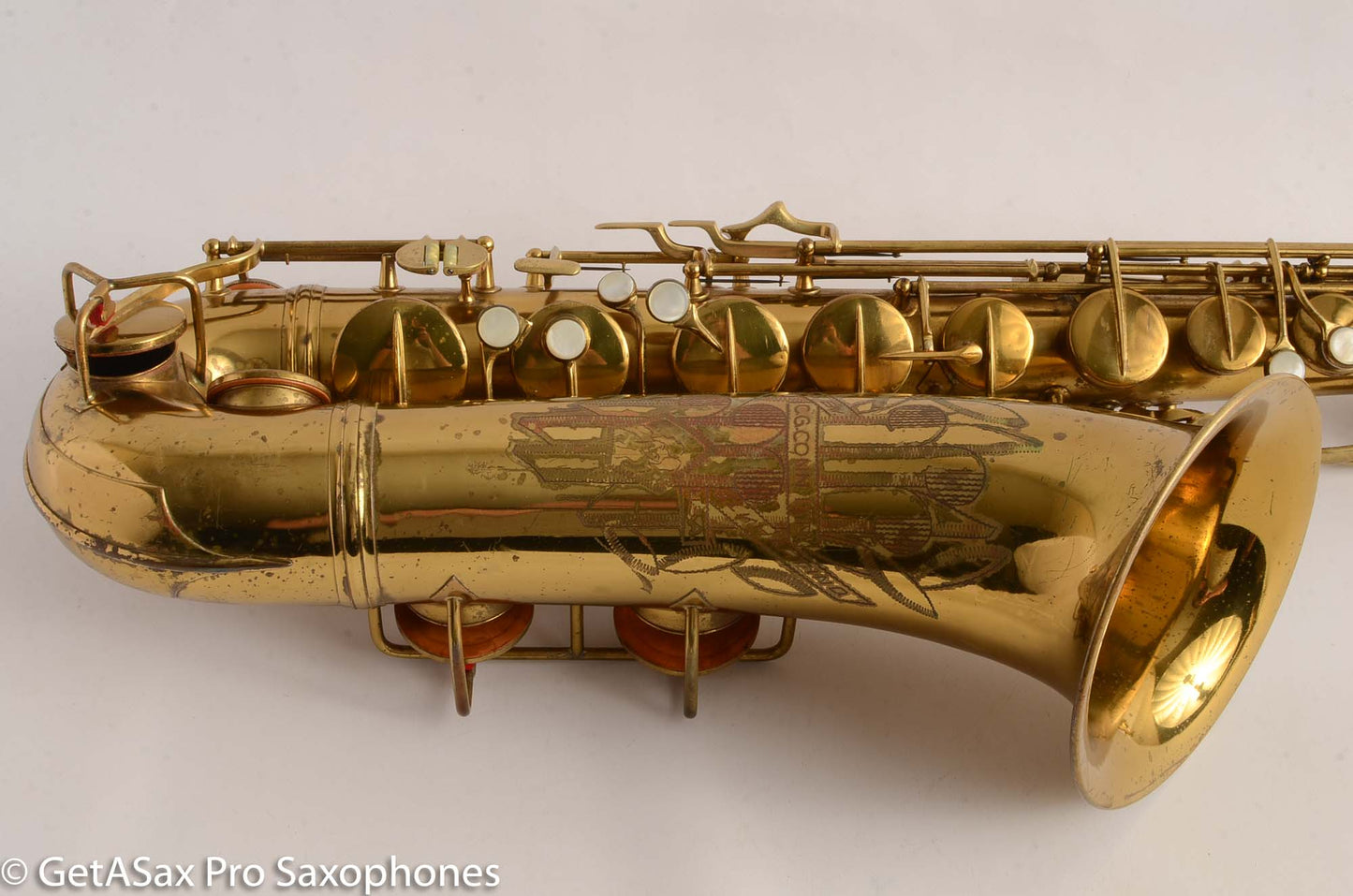 Conn 10M Tenor Saxophone 1948 Original Lacquer Old Pads