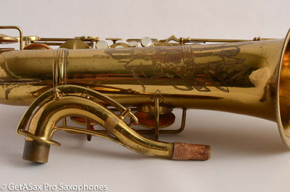 Conn 10M Tenor Saxophone 1948 Original Lacquer Old Pads