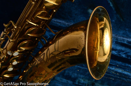 Conn 10M Tenor Saxophone 1948 Original Lacquer Old Pads