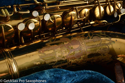 Conn 10M Tenor Saxophone 1948 Original Lacquer Old Pads