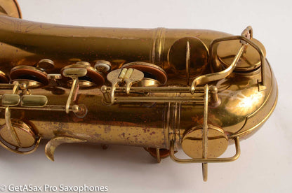 Conn 10M Tenor Saxophone 1935 Fresh Overhaul Original Lacquer Great Deal!