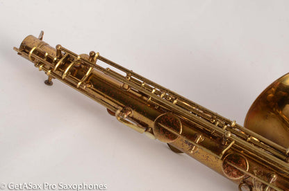 Conn 10M Tenor Saxophone 1935 Fresh Overhaul Original Lacquer Great Deal!