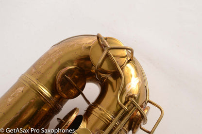 Conn 10M Tenor Saxophone 1935 Fresh Overhaul Original Lacquer Great Deal!