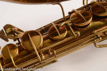 Conn 10M Tenor Saxophone 1935 Fresh Overhaul Original Lacquer Great Deal!