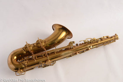 Conn 10M Tenor Saxophone 1935 Fresh Overhaul Original Lacquer Great Deal!