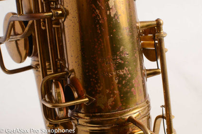 Conn 10M Tenor Saxophone 1935 Fresh Overhaul Original Lacquer Great Deal!