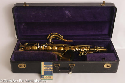 Conn 10M Tenor Original Lacquer Very Good Condition Orig Pads 282058
