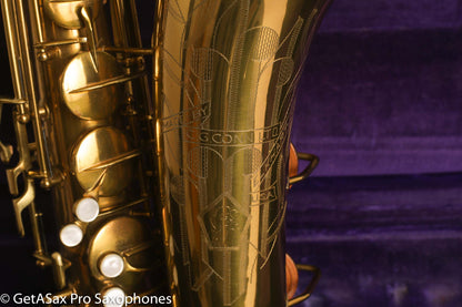 Conn 10M Tenor Original Lacquer Very Good Condition Orig Pads 282058